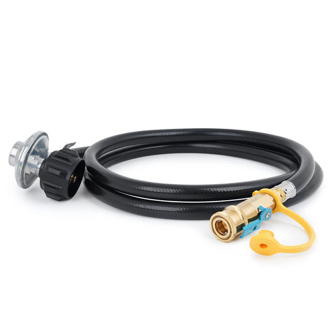 Stanbroil 6 ft propane hose length for flexible tank placement