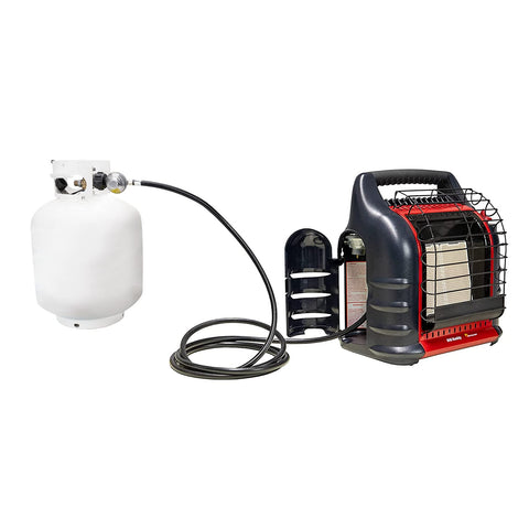 Stanbroil 80,000 BTU/hr rating suits Mr. Heater units.