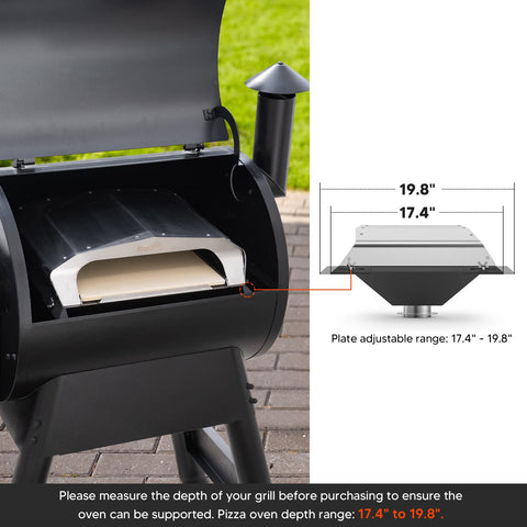 Stanbroil adjustable support plate fits pellet grills with different depths