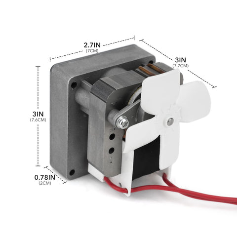 Stanbroil auger motor 120V 60Hz 2-pole for universal use.