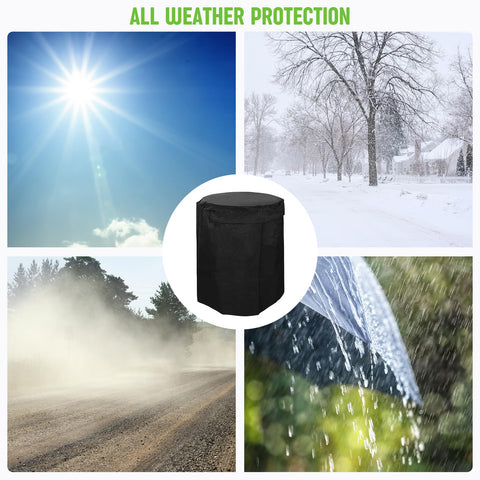 Thick, durable Stanbroil cover offers long-lasting outdoor protection.