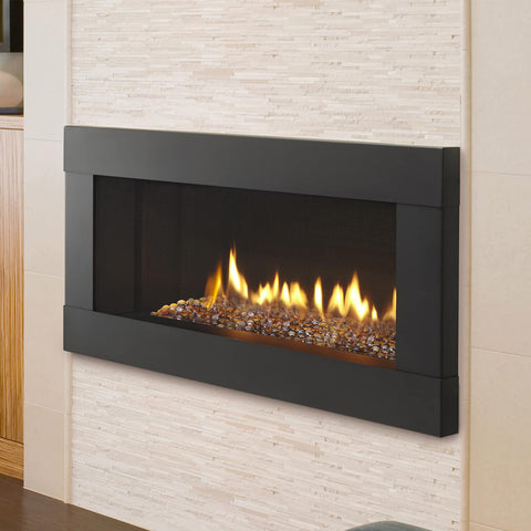 Stanbroil caramel luster glass for gas appliances simplifies post-use cleanup.