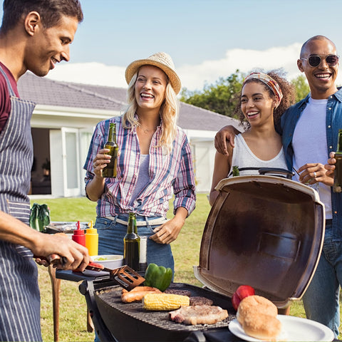 Stanbroil dual-appliance propane use for outdoor cooking and heating