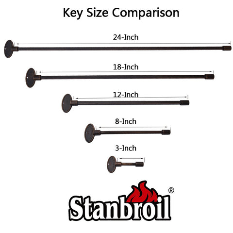 Stanbroil durable construction supports repeated use in fire pits
