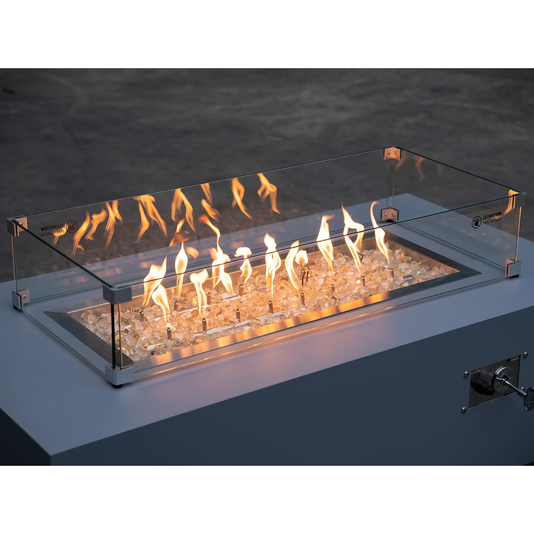 Stanbroil fire glass beads are easy to clean and maintain.
