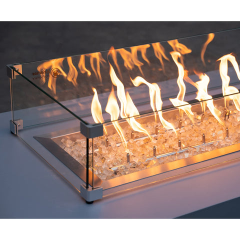 Stanbroil fire glass beads are easy to install in gas fireplaces and pits.