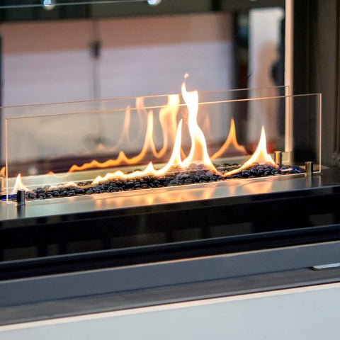 Stanbroil fire glass drops ready for rinsing with vinegar and water