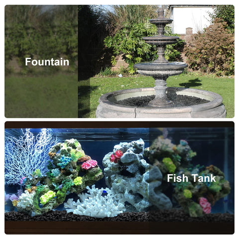 Stanbroil drops brighten a fish tank with safe, cleanup-friendly design