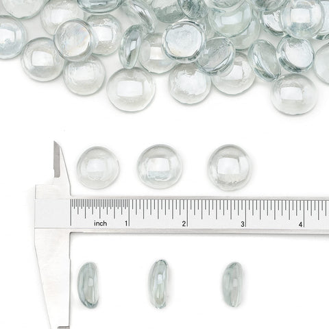 Stanbroil fire glass drops packaging displays consistent jewel-tone hues for uses.