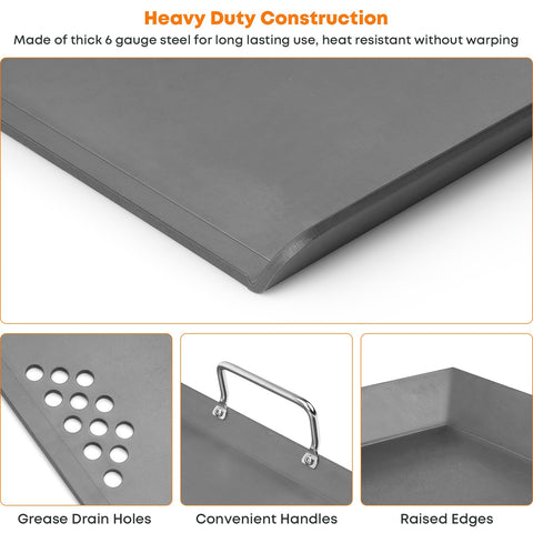 Stanbroil heavy-duty 6-gauge steel construction for durability