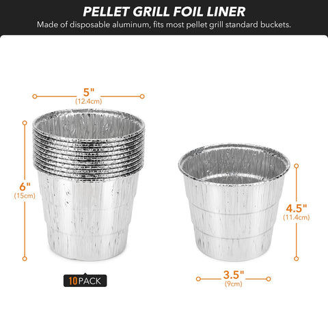 Stanbroil heat-resistant liners lift out safely.