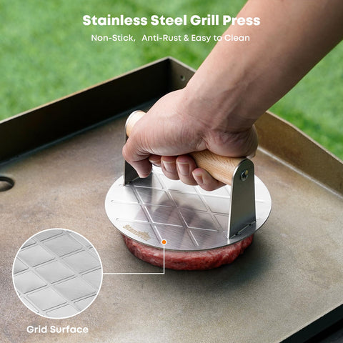 Stanbroil oil bottle set for controlled greasing and cleaner cooking.