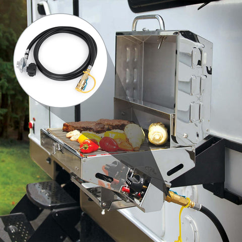 Stanbroil packaged hose highlighting safety and ready-to-use design
