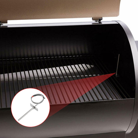 Stanbroil probe cleaning tip enables simple maintenance after grilling.