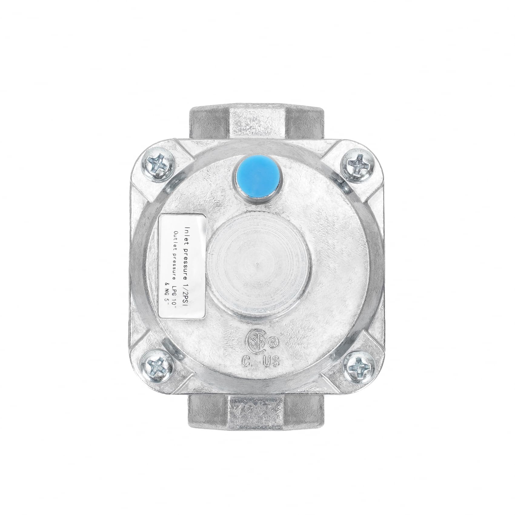 Stanbroil regulator metal body highlighting durability and leak prevention.