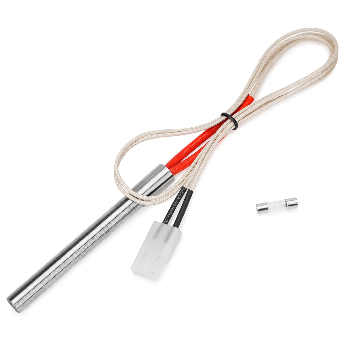 Stanbroil replacement hot rod ignitor at firepot bottom for reliable lighting.