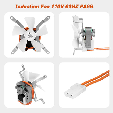 Stanbroil induction fan kit back view highlights compatibility across pellet grills.
