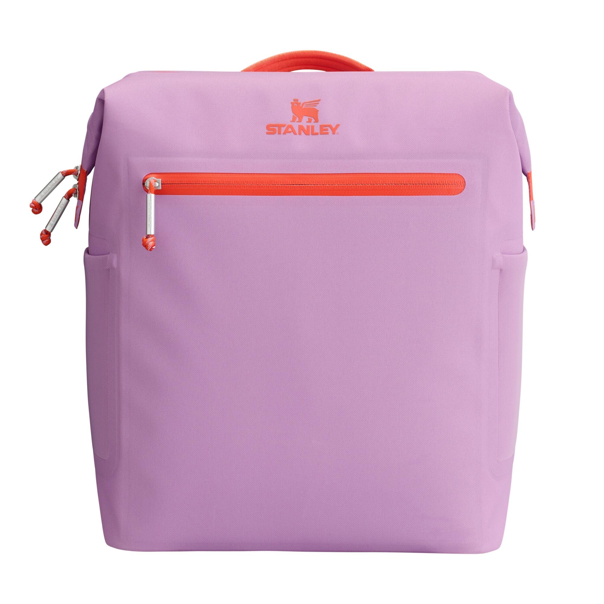 Stanley All Day Madeleine Midi Backpack cooler front view shows compact, portable picnic-ready design.