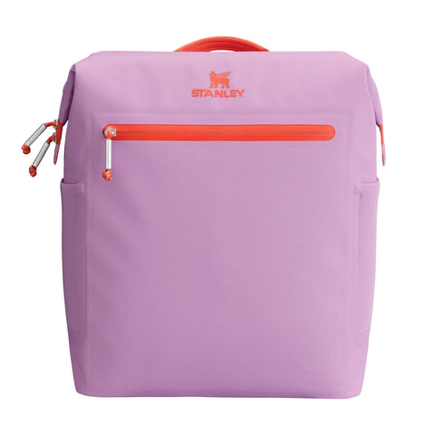 Stanley All Day Madeleine Midi Backpack cooler front view shows compact, portable picnic-ready design.