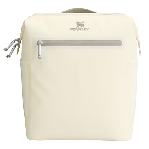 STANLEY All Day Madeleine Midi Cooler Backpack keeps drinks cold for a full day.