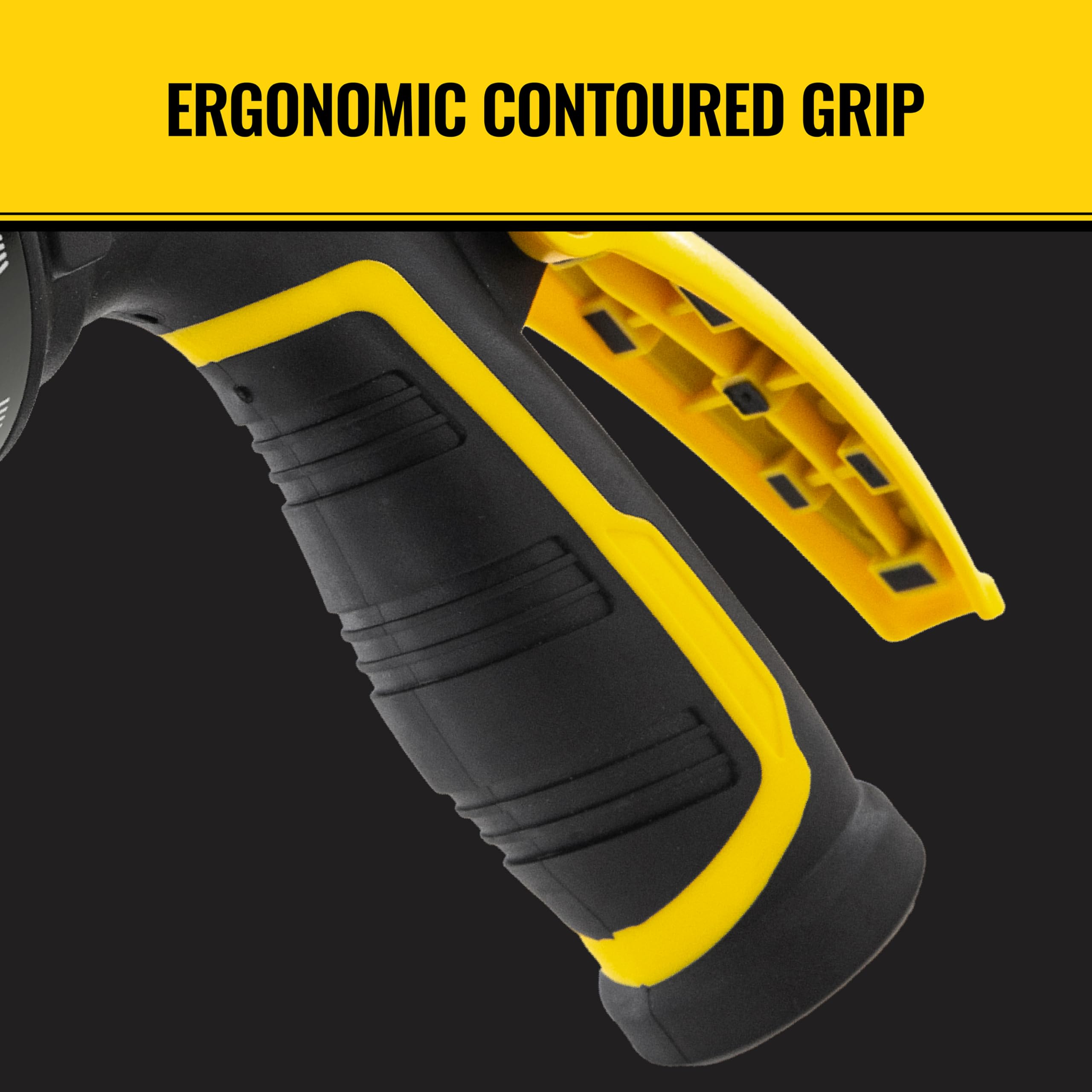 STANLEY FatMax nozzle cone pattern for focused cleansing