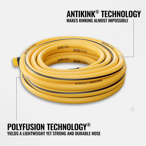 STANLEY FATMAX AntiKink technology prevents twists during use.