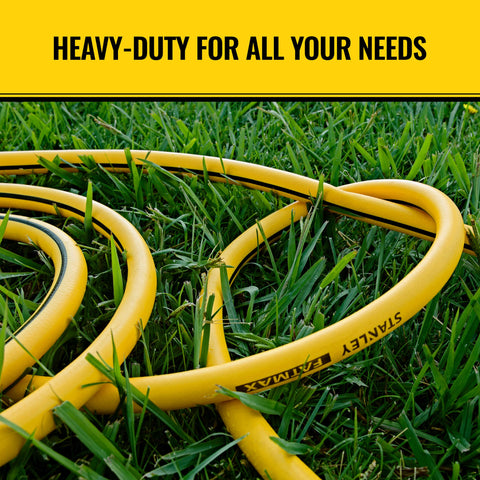STANLEY FATMAX scratch-resistant sleeve maintains color and flexibility in the sun.