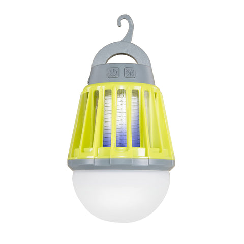 Stansport insect-zapper-lantern unit provides lighting while deterring insects during camping
