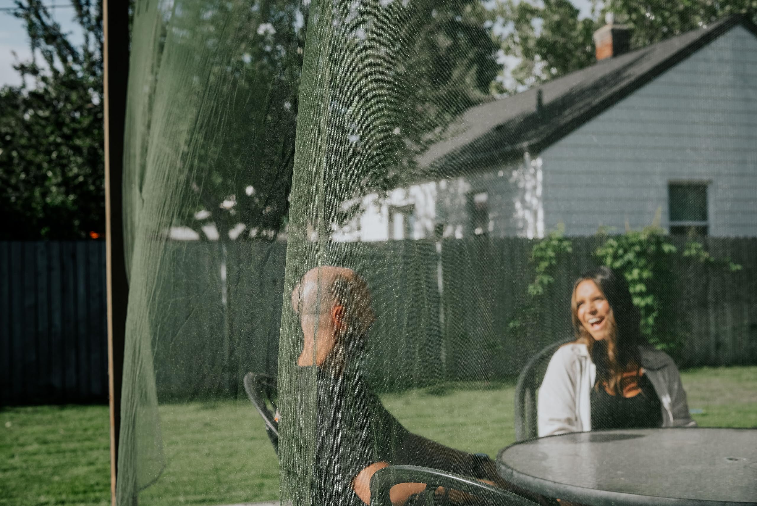 Stansport Mosquito Netting Sheets fit 48x72 inch beds or tents.
