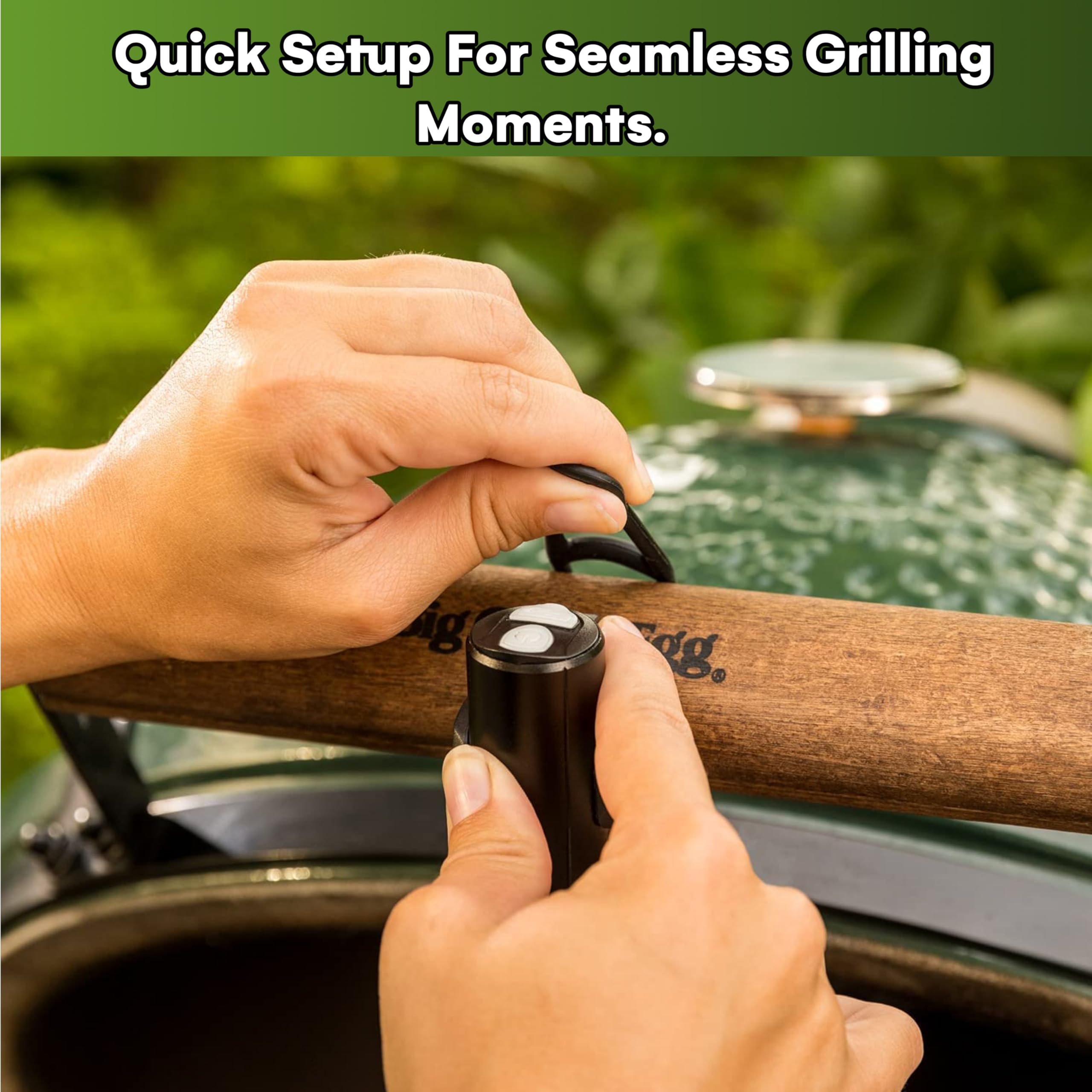 StarBright Grill Light head showing a 3x3-inch design for focused grilling