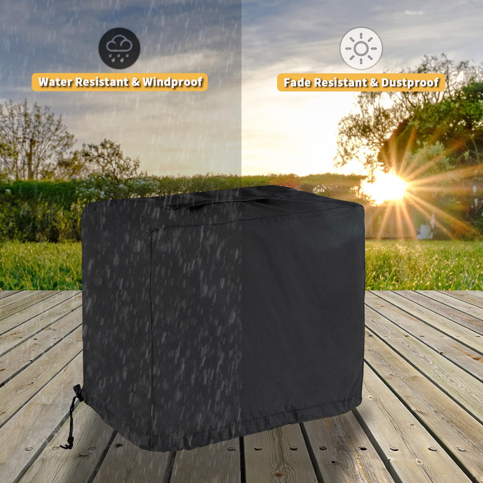 Starcrew cover includes a storage bag for convenient packing