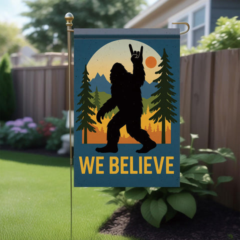 Starlit Patio porch lawn flag adds seasonal humor to outdoor spaces.