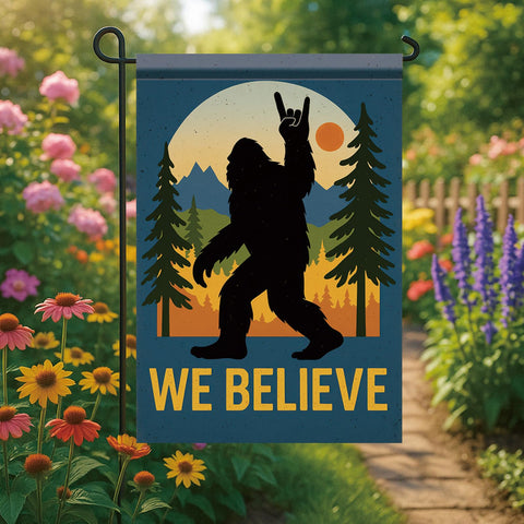 Starlit Patio warm-earth tones flag complements cabins and outdoor retreats.