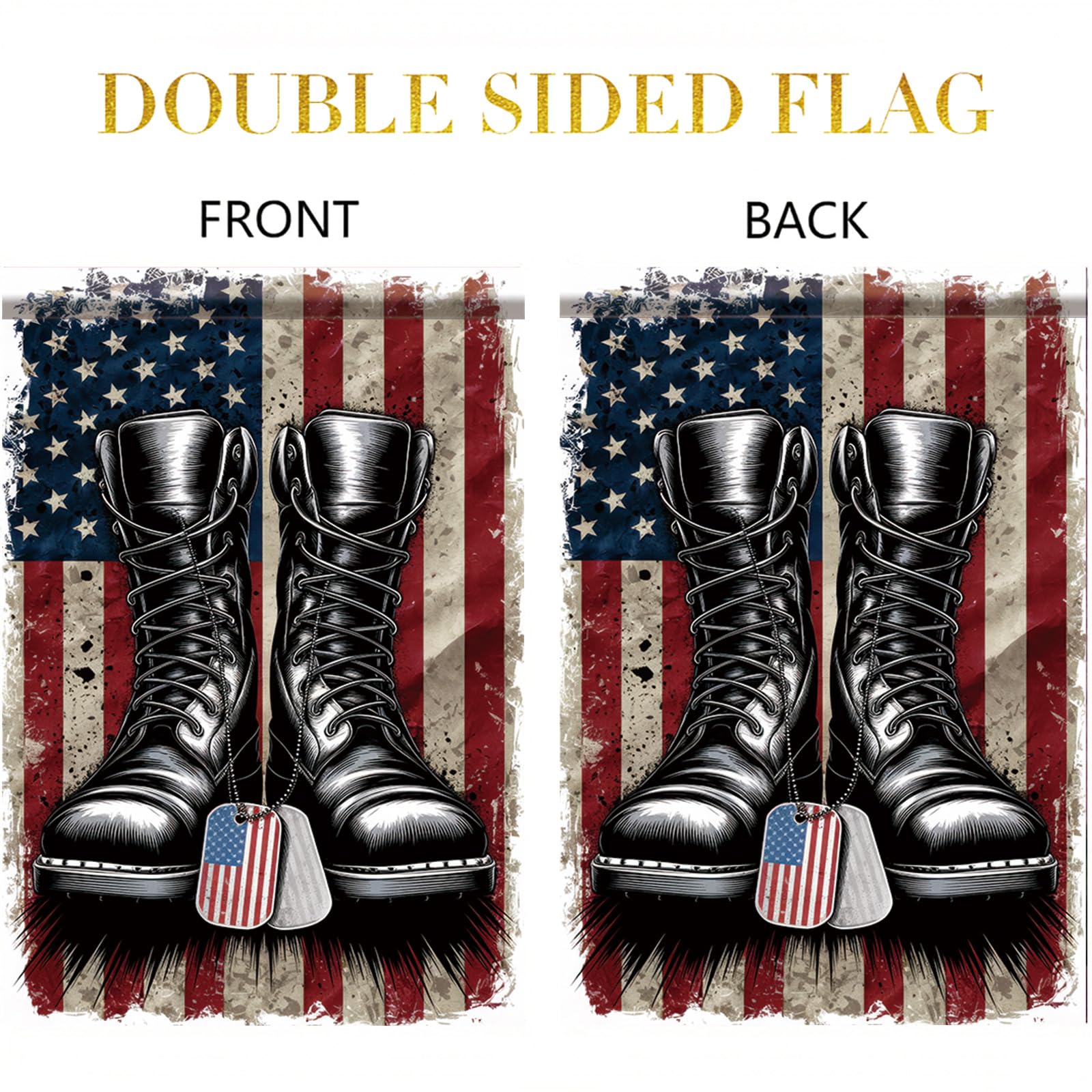 Starlit Patio memorial-inspired yard decor suitable for patriotic celebrations.