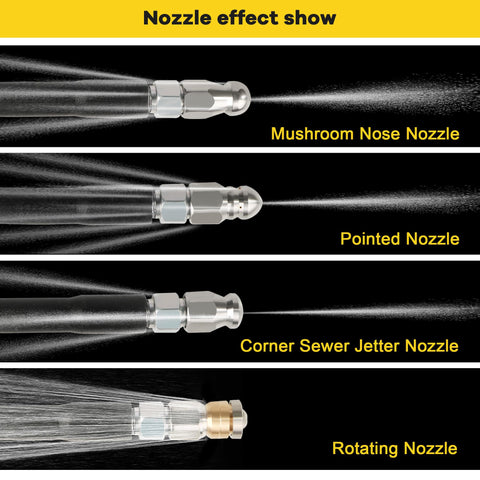 STARREY adapter connects to most pressure washers