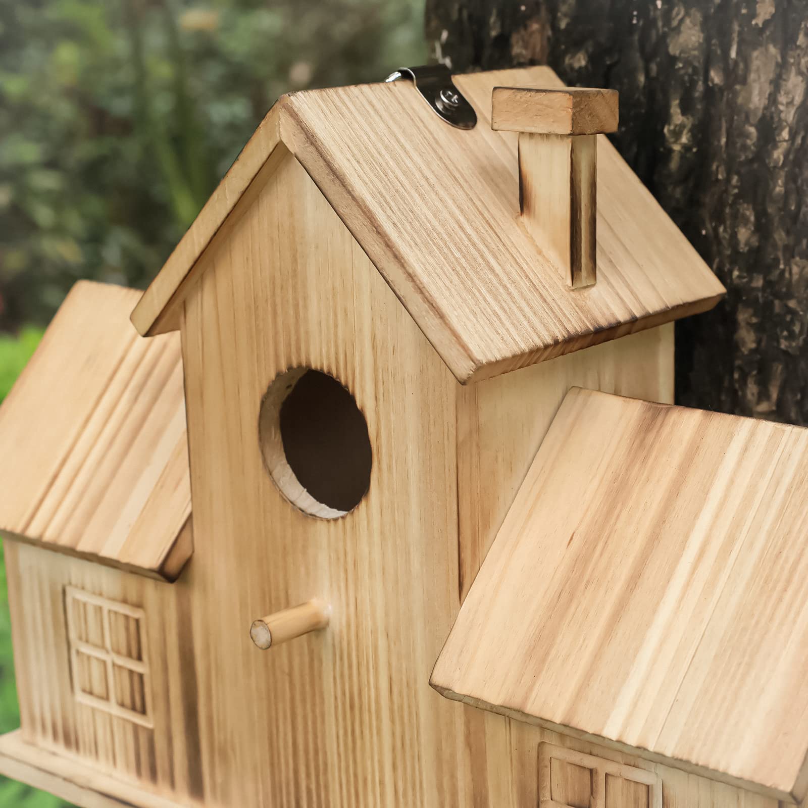 STARSWR Bird House back ventilation for airflow and drying