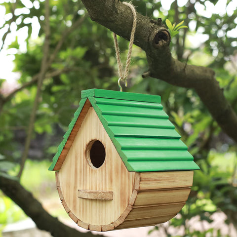 STARSWR birdhouse entrance platform provides perch for feeding and resting