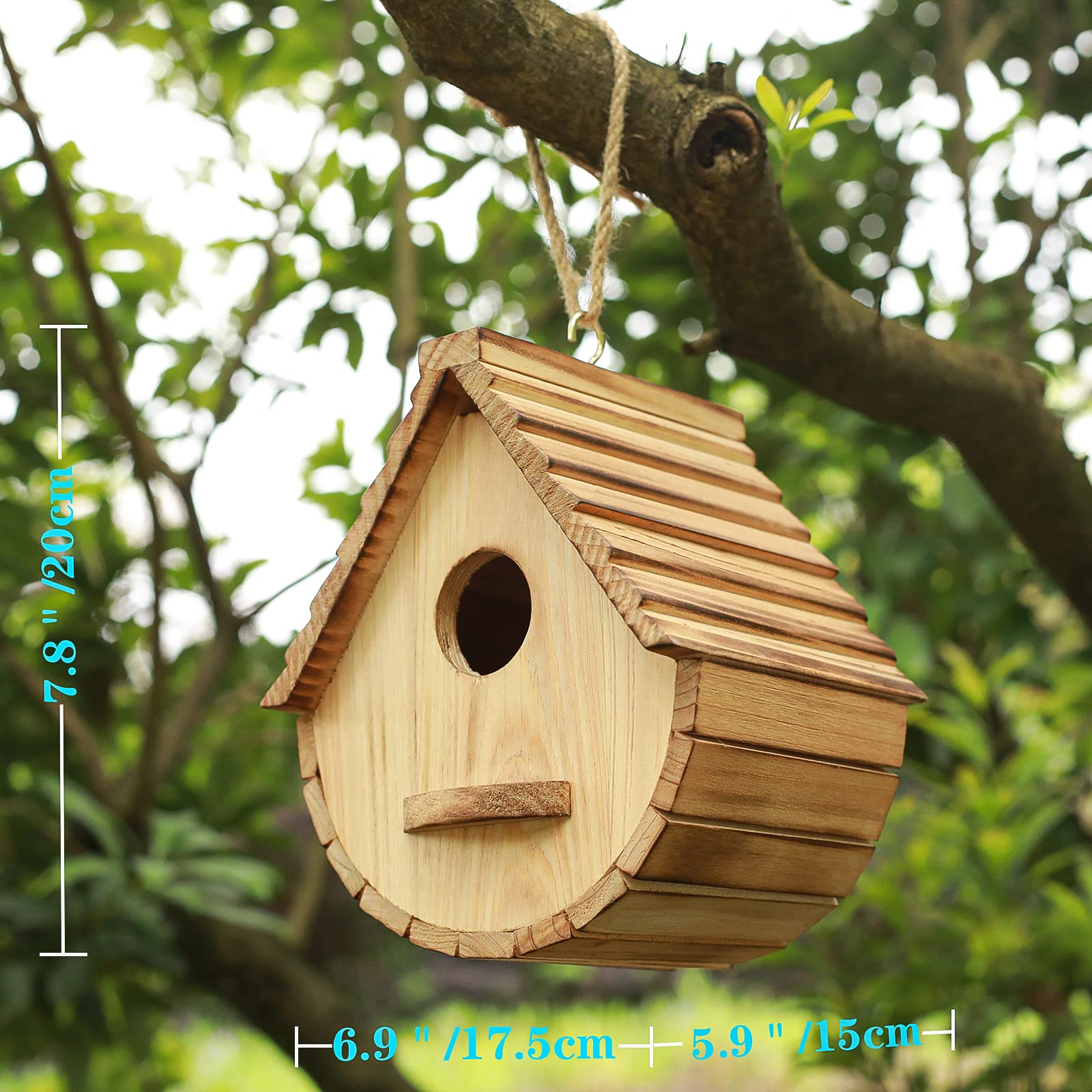 STARSWR Bird House hanging rope used to suspend in garden