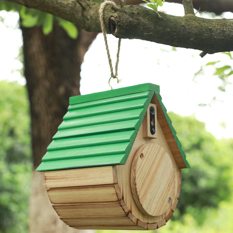 STARSWR birdhouse hanging rope shows secure, weather-ready installation