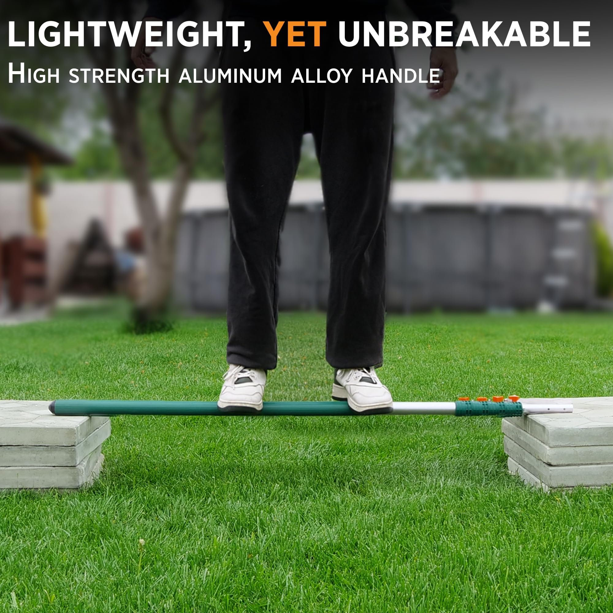 Extended pole in use demonstrates versatility of StartPro