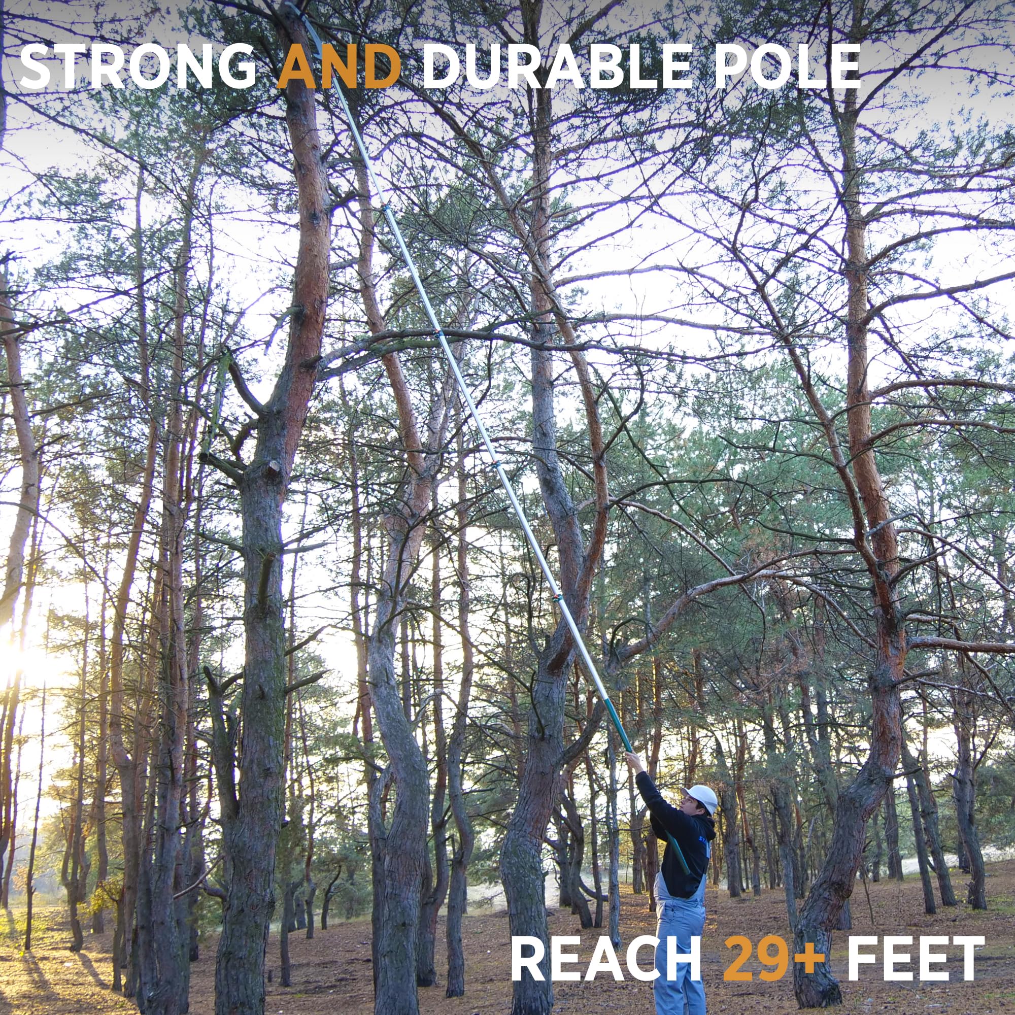 Long reach to access distant branches safely with StartPro