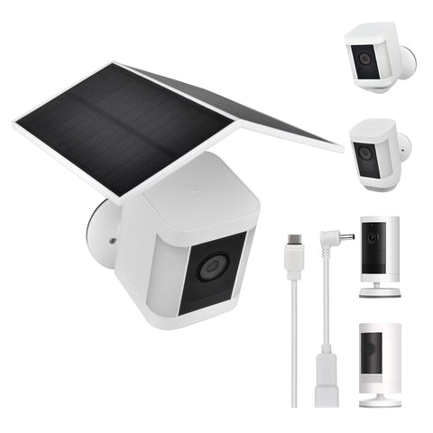 StartVision 4W solar panel for Ring cameras provides steady outdoor charging.