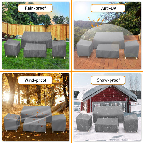 STARTWO 600D tear-resistant material withstands wear and sun exposure.