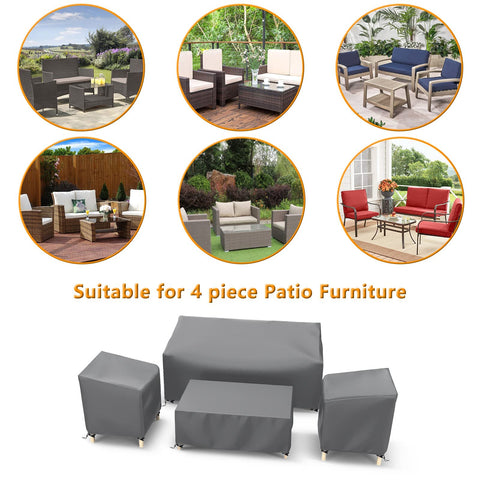 STARTWO coffee table cover 45x25x13in keeps table dry.