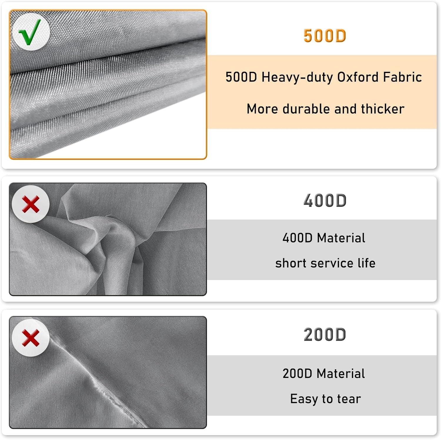 STARTWO four-piece set packaging highlights easy on-off installation.