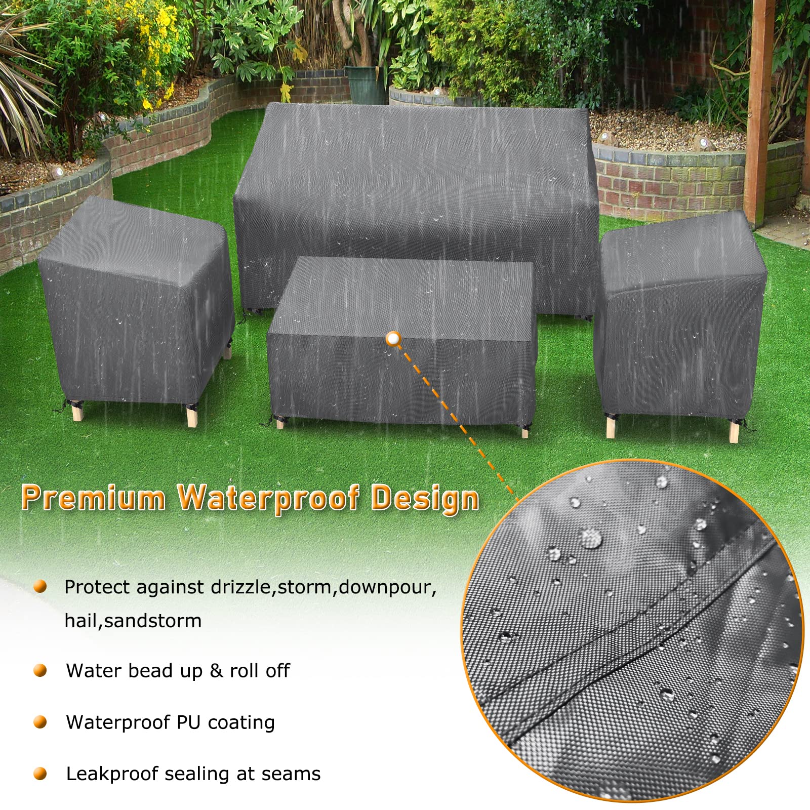 STARTWO inner seam sealing tape prevents water penetration along seams.