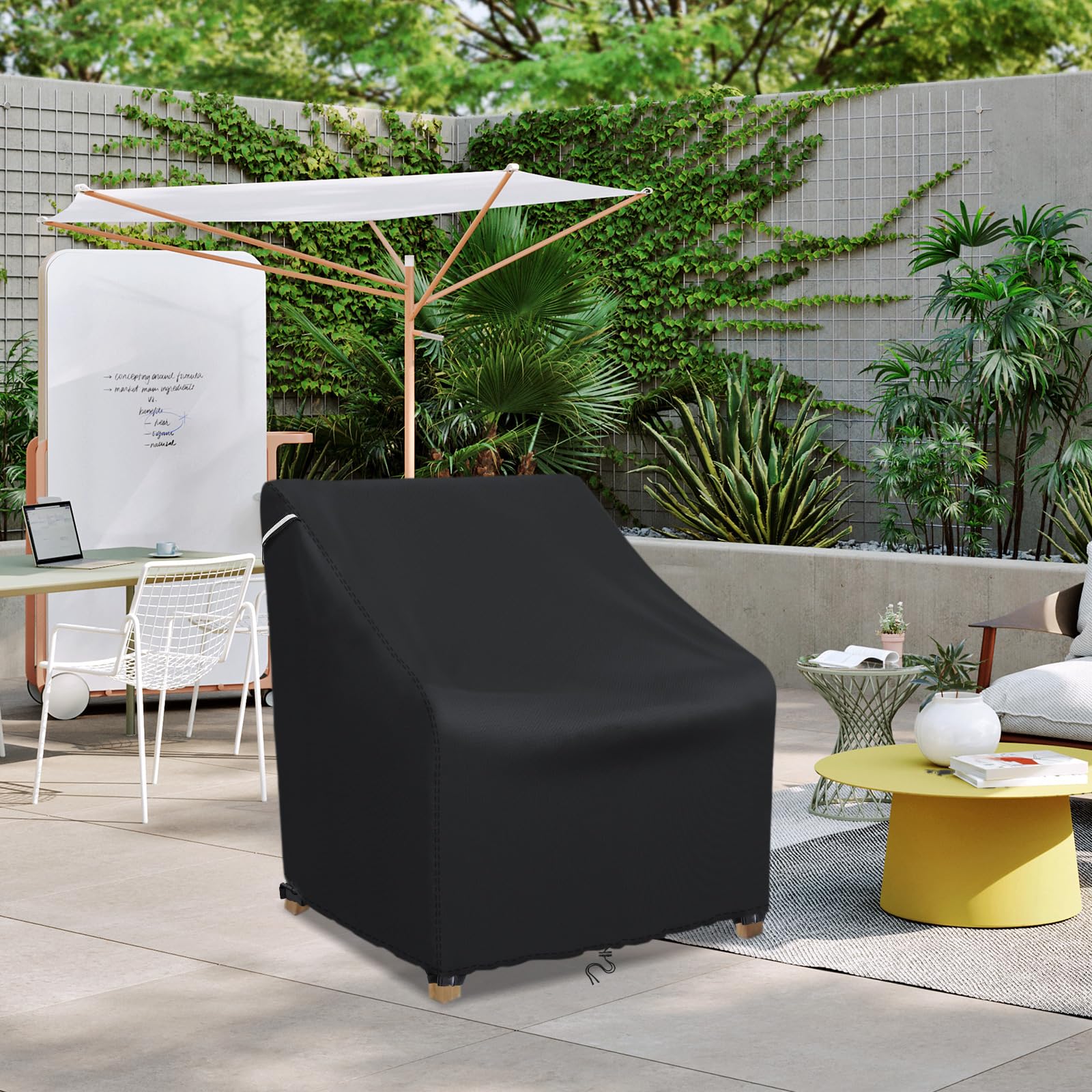 STARTWO 1-pack chair cover keeps seating protected year round.