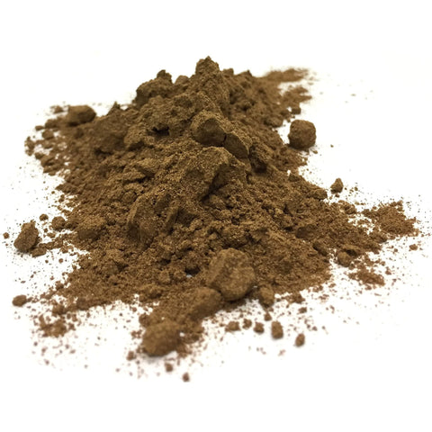 Close-up of finely milled Fo-Ti powder texture by Starwest Botanicals