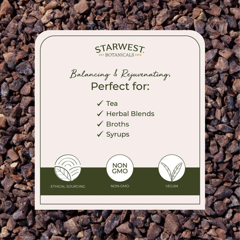 Starwest botanicals elecampane root tea idea highlights earthy aroma