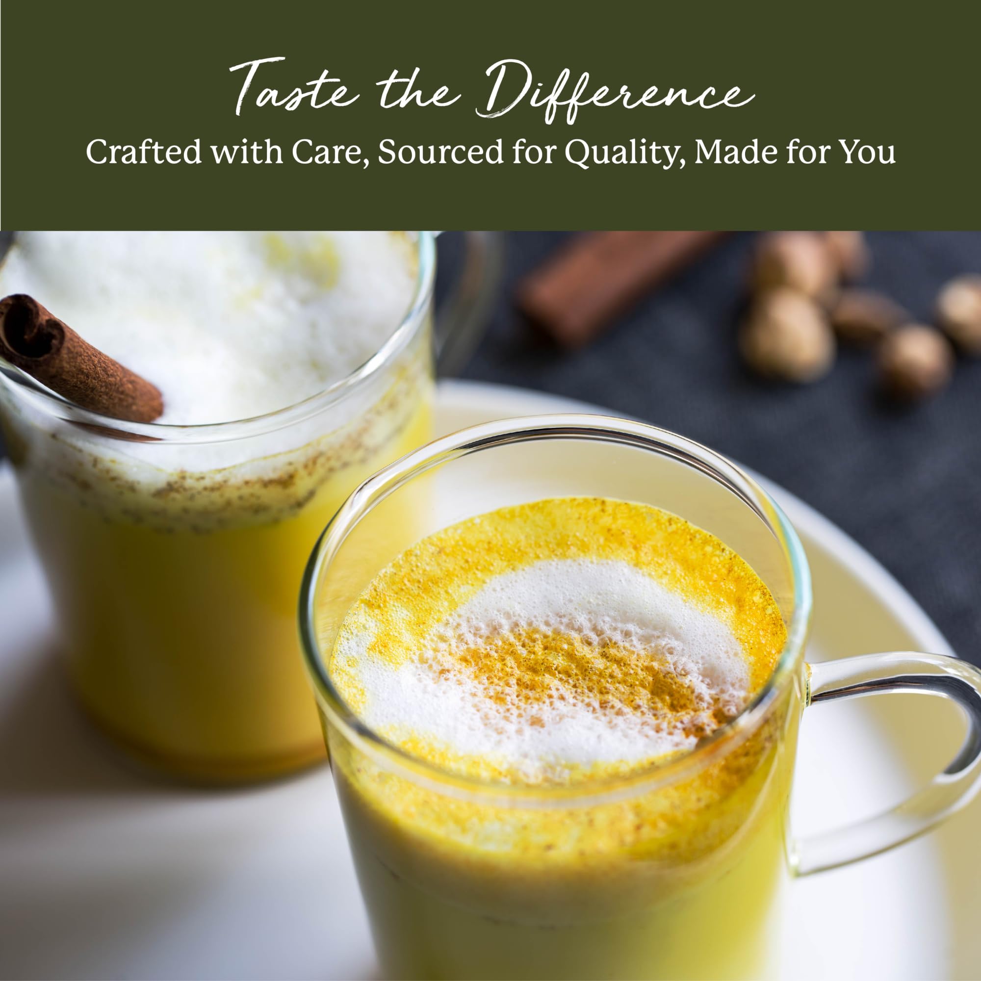 Starwest Ashwagandha powder perfect for warm herbal tea rituals.
